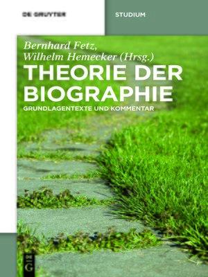 cover image of Theorie der Biographie